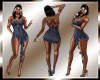 Ruffle Cobalto Dress