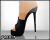f!  black heels.