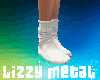 Wool Socks F White
