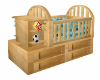 Wooden Baby Boy Crib