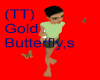 (TT) Gold Butterfly,s