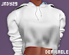 <J> Drv Crop Hoodie