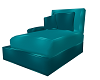 Teal Chaise