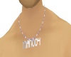 Male Silver Necklace
