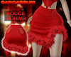 AW22 Rouge Mohair Skirt