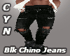 Blk Chino Jeans