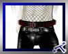 *T* Spiked Belt IC Red M