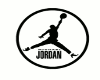 Jordan 5's blk & wht (F)