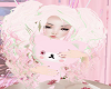 White -> Pink Doll Hair