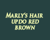Marly Updo, Red B rown