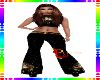 GOLD LIP PANTS