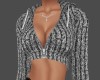 Gray/Blk Sweater Hoody