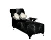 Black Romantic Chaise