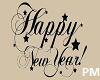 Happy New Year Decal PM