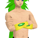 broly green arm bands