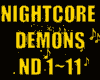 ♪NIGHTCORE DEMONS♪