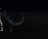 dragon blue &black tail