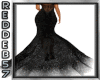 Custom Black Gothic Gown