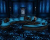 (C) Gothic Blue Sofa