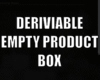 [DEV] Empty Product