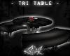 -LEXI- Tri Table: Red