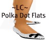 ~LC~Polka Dot Flats/bow