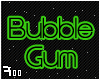 Green Crush Bubble Gum