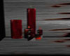 Blood candles animated