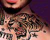 #TLD# Tiger Tattoo Neck