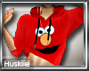 [HK]Elmo Cropped Hoodie