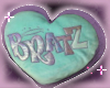! bratz heart cushion