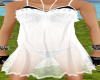 Transparent skirt white