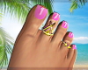 Summer Feet P*Gold