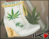 !!1K Weed Ankle Boots