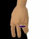 purple wedding ring