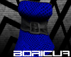 [B] Blu Snake Top w/Belt