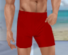 Red Swim Trunks