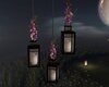 Floral Hanging Lanterns