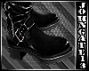 Goth Dark Leather Boots
