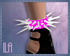 ::iLa:: Pink anklet L