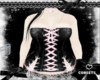 black﹠pink corset