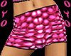 oYo Pink Snake Shorts