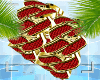 Dub Cubans Red/Gold (R)