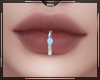 + Lip Piercing Blue V:2