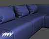 Corner Sofa Blue