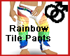 Rainbow Tile Pants