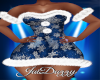 [JD]Blue Christmas dress