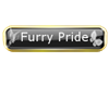 gold furry pride sticker