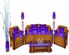 Purpe Native Couch Set