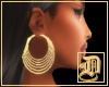 Large Gold Multi Hoops